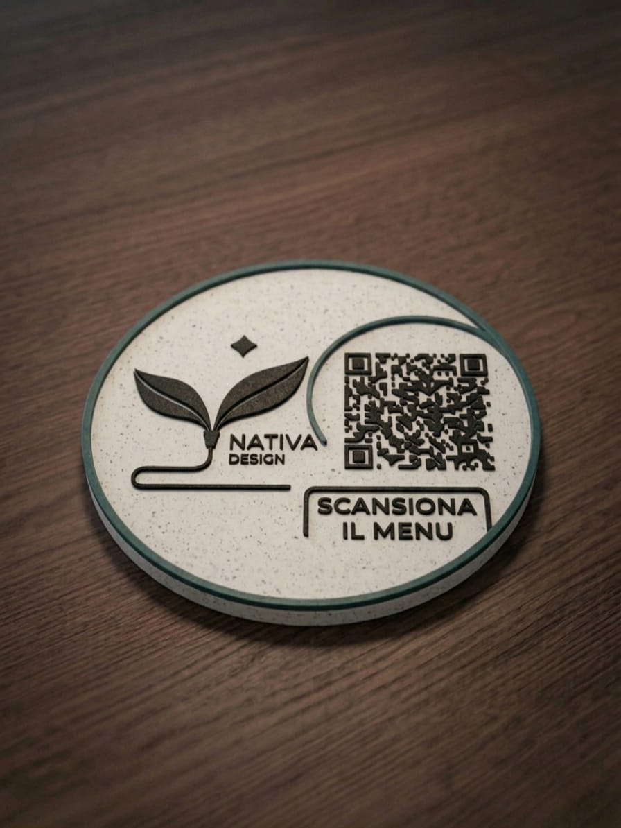 Porta menù QR